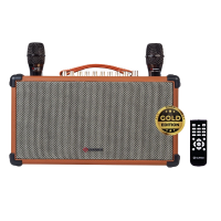 Loa xách tay Sumico BT-S52 Gold Edition (2 Bass 13.2cm, 100W, Bluetooth 5.0, Kèm 2 Micro)