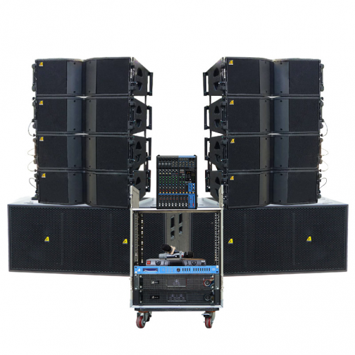 Dàn âm thanh Line Array Passive Actpro 08 (8 full Array bass đôi 20 KR208F+ 2 sub hơi Bass đôi 50 KR28 + 2 đẩy + Cros + 