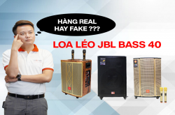 Sự thật Loa kéo JBL Bass 40 chính hãng có tồn tại hay không? 