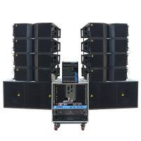 Dàn âm thanh Line Array Passive Actpro 08 (8 full Array bass đôi 20 KR208F+ 2 sub hơi Bass đôi 50 KR28 + 2 đẩy + Cros..)