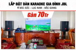 Lắp bịa đặt dàn karaoke JBL sát 70tr mang lại chưng Sức bên trên Bắc Giang (JBL CV1270, Crown T7, KX180A, R121SW, JBL VM200,…) 