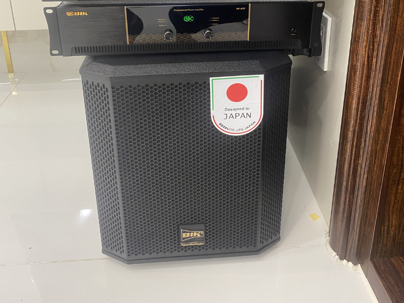 Khách hàngTrần Hùngđánh giá về sản phẩmLoa sub điện BIK BBK-W25A (Bass 30cm)