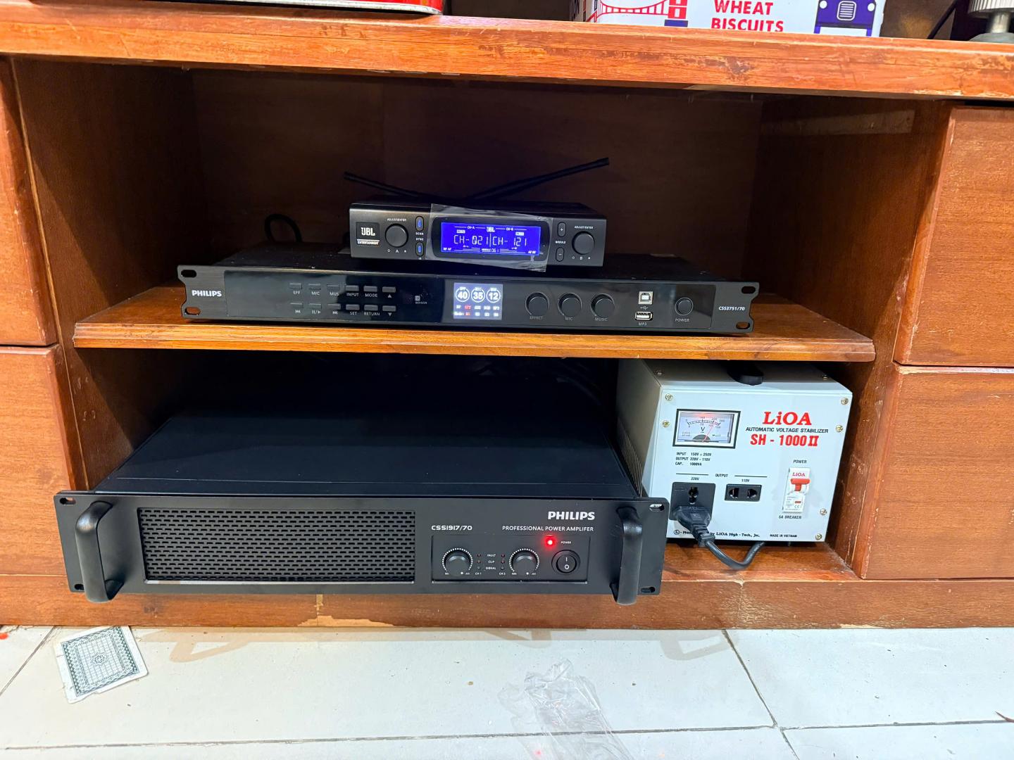 Khách hàngĐỗ Sơnđánh giá về sản phẩmCục đẩy 2 kênh Philips CSS1917/70 (700W, Nguồn Xuyến, Mạch Class H)