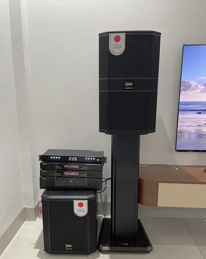 Khách hàngNguyễn hùngđánh giá về sản phẩmDàn karaoke đồng bộ BIK New 2026 - 12 (BIK BBK-S312, BIK VK-A52, BIK VK-R51, BIK BBK-W25A, BIK VK- M51)