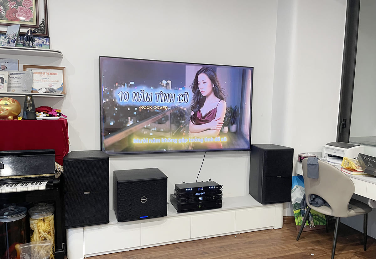 Khách hàngNguyễn Hảiđánh giá về sản phẩmDàn karaoke đồng bộ Philips 09 (Philips CSS2807/70, CSS2551/70, CSS3751/70, CSS2110/70, CSS3321/70)