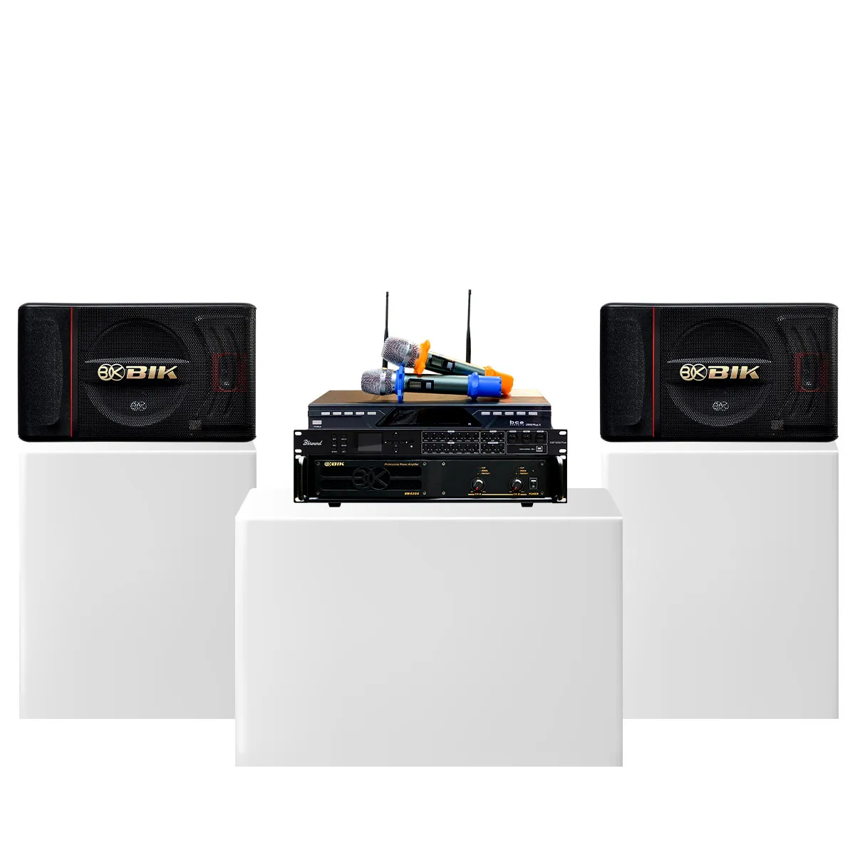 Dàn karaoke gia đình BIK 32 (BIK BJ-S886II, BIK VM420A, BKSound DSP 9000 Plus, BCE U900 Plus X) - Hình 2