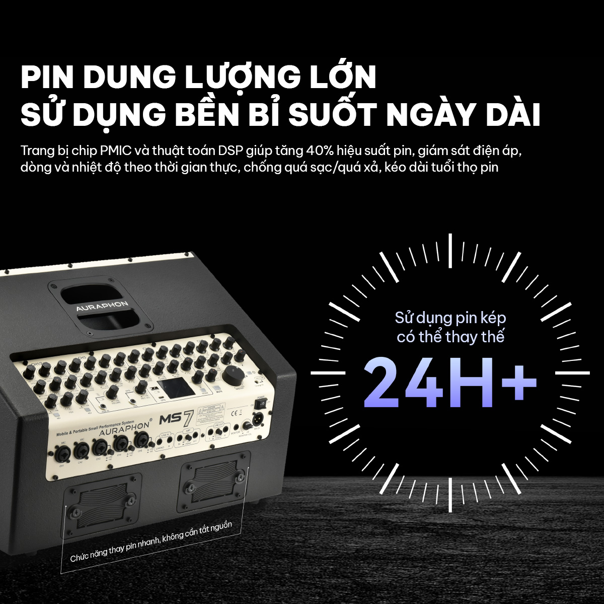 Loa di động Auraphon MS7