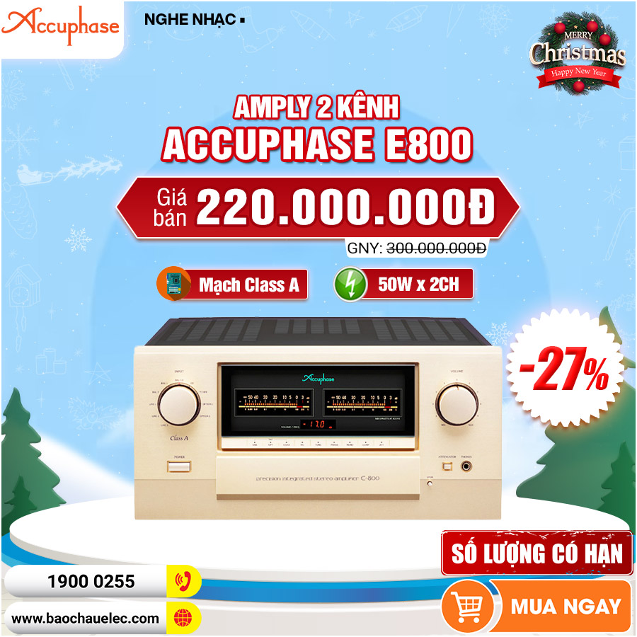 amply accuphase e800