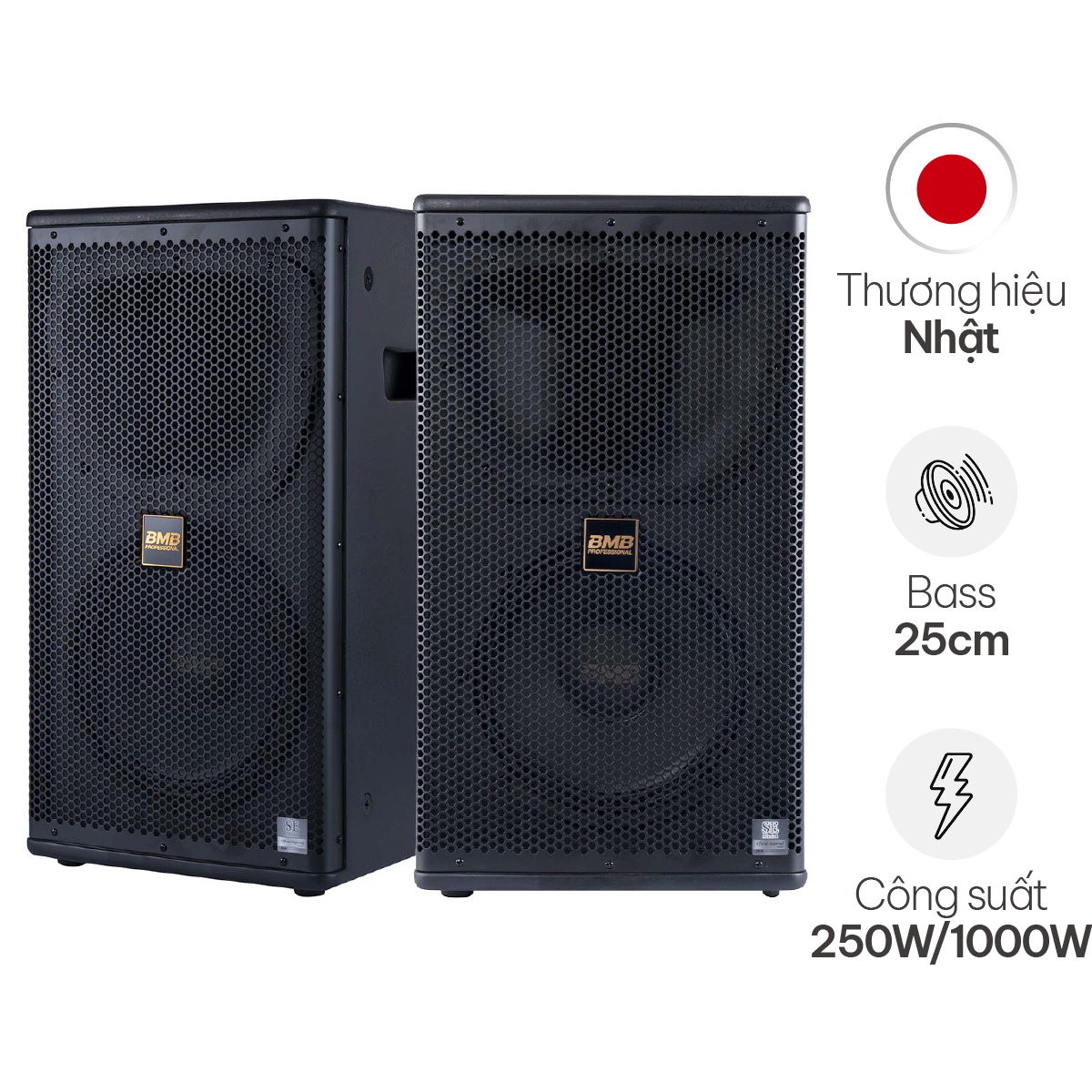 Loa karaoke BMB CSS 1210SE (Pro) - Full Bass 25, Giá Rẻ