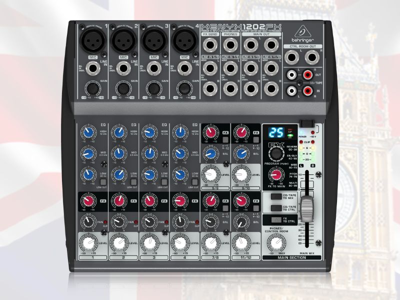 Bàn mixer Behringer Xenyx 1202FX
