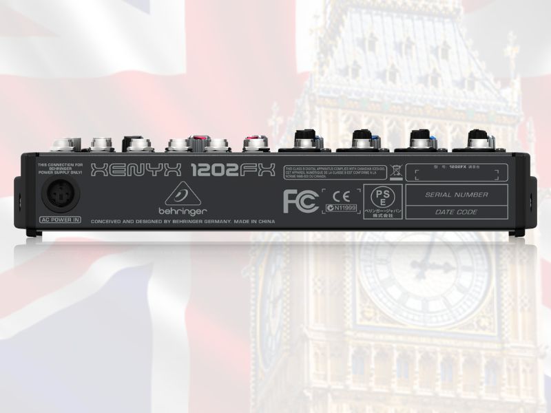 Bàn mixer Behringer Xenyx 1202FX