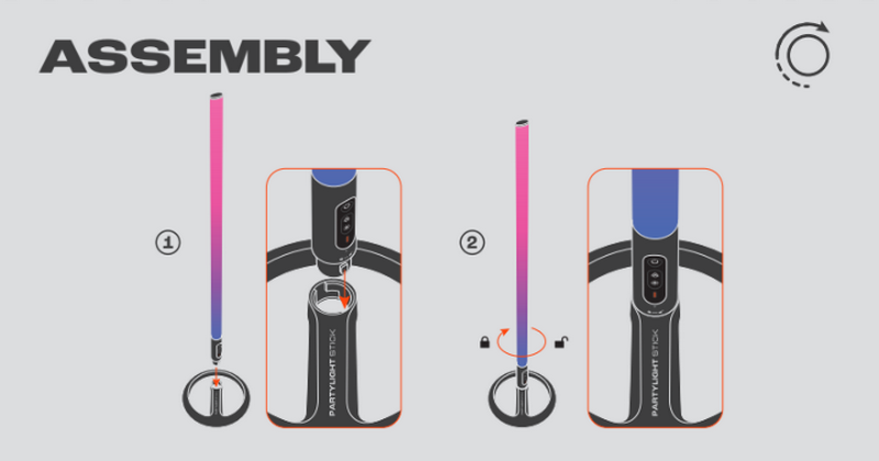 Đèn JBL PartyLight Stick