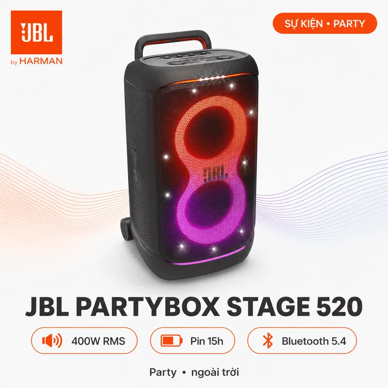 Loa JBL PartyBox Stage 520