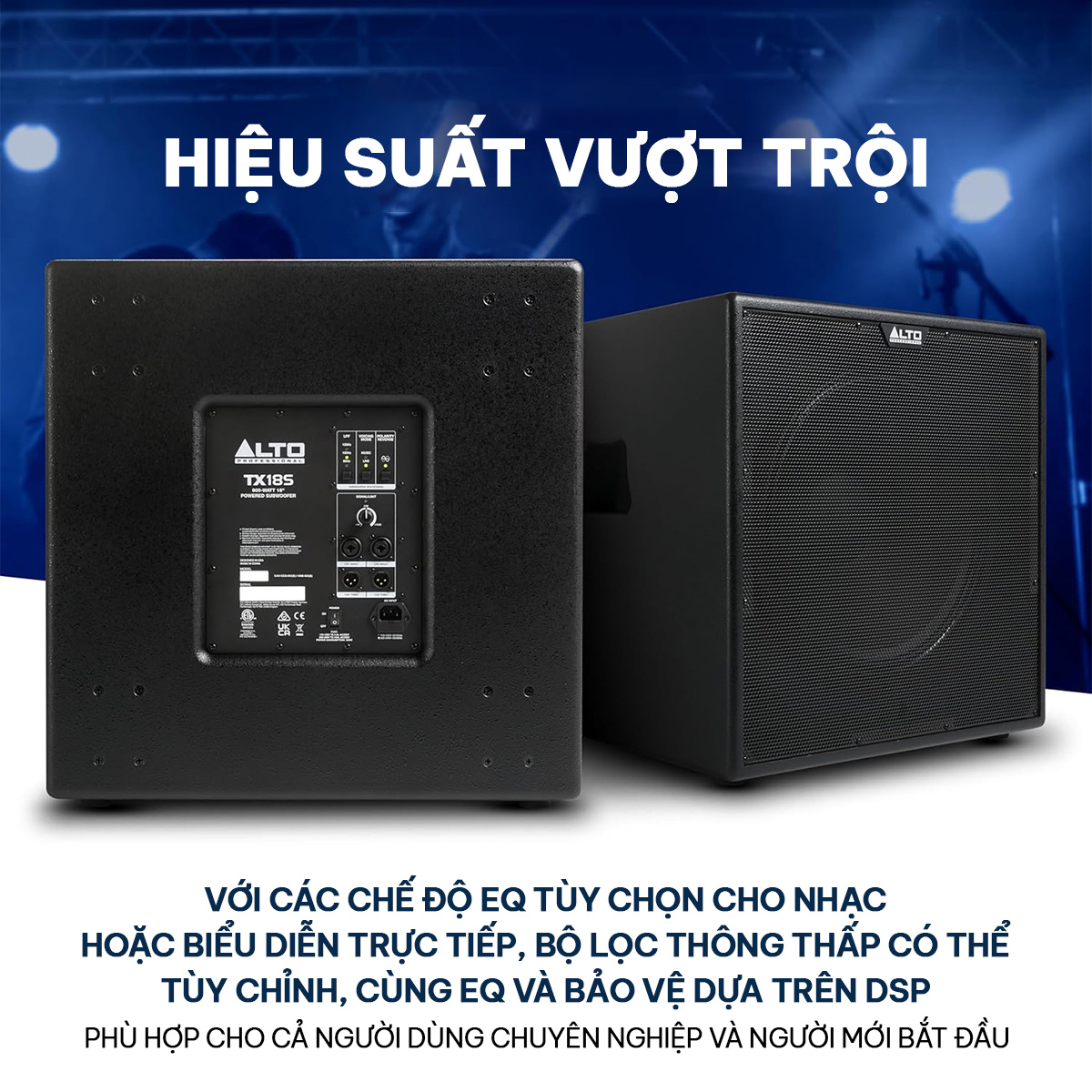 Loa Sub Alto TX18S