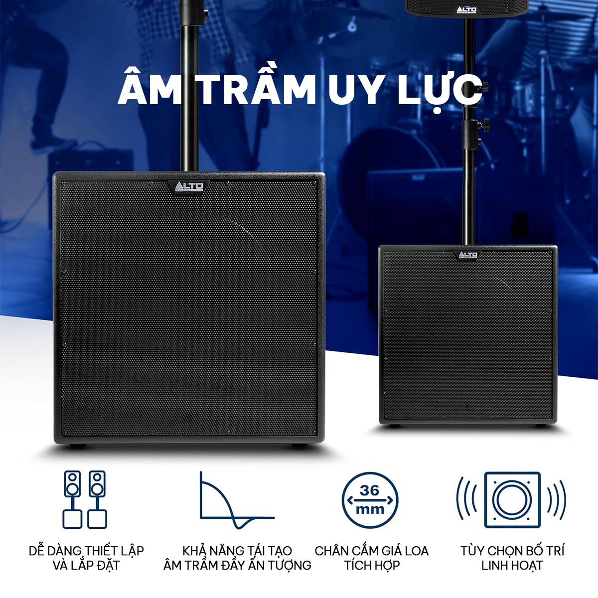 Loa Sub Alto TX18S