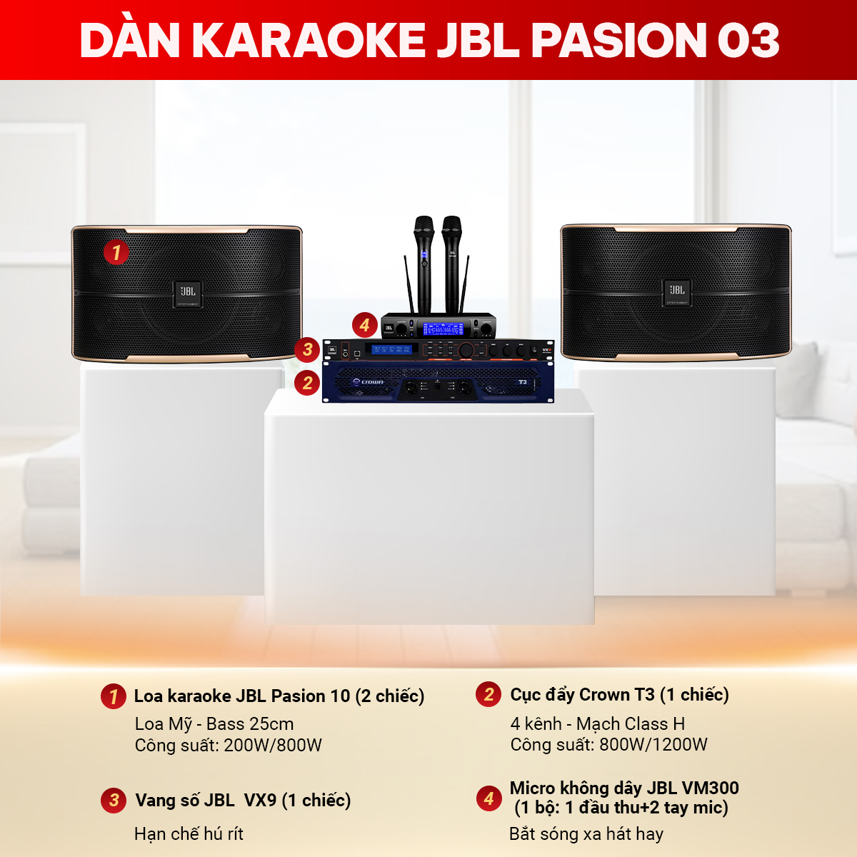 D&agrave;n karaoke JBL Pasion 03