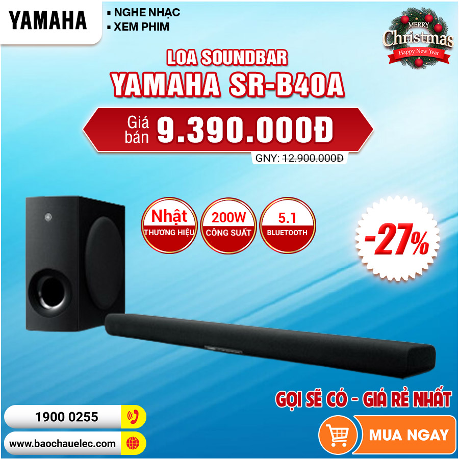 loa soundbar yamaha sr-b40a