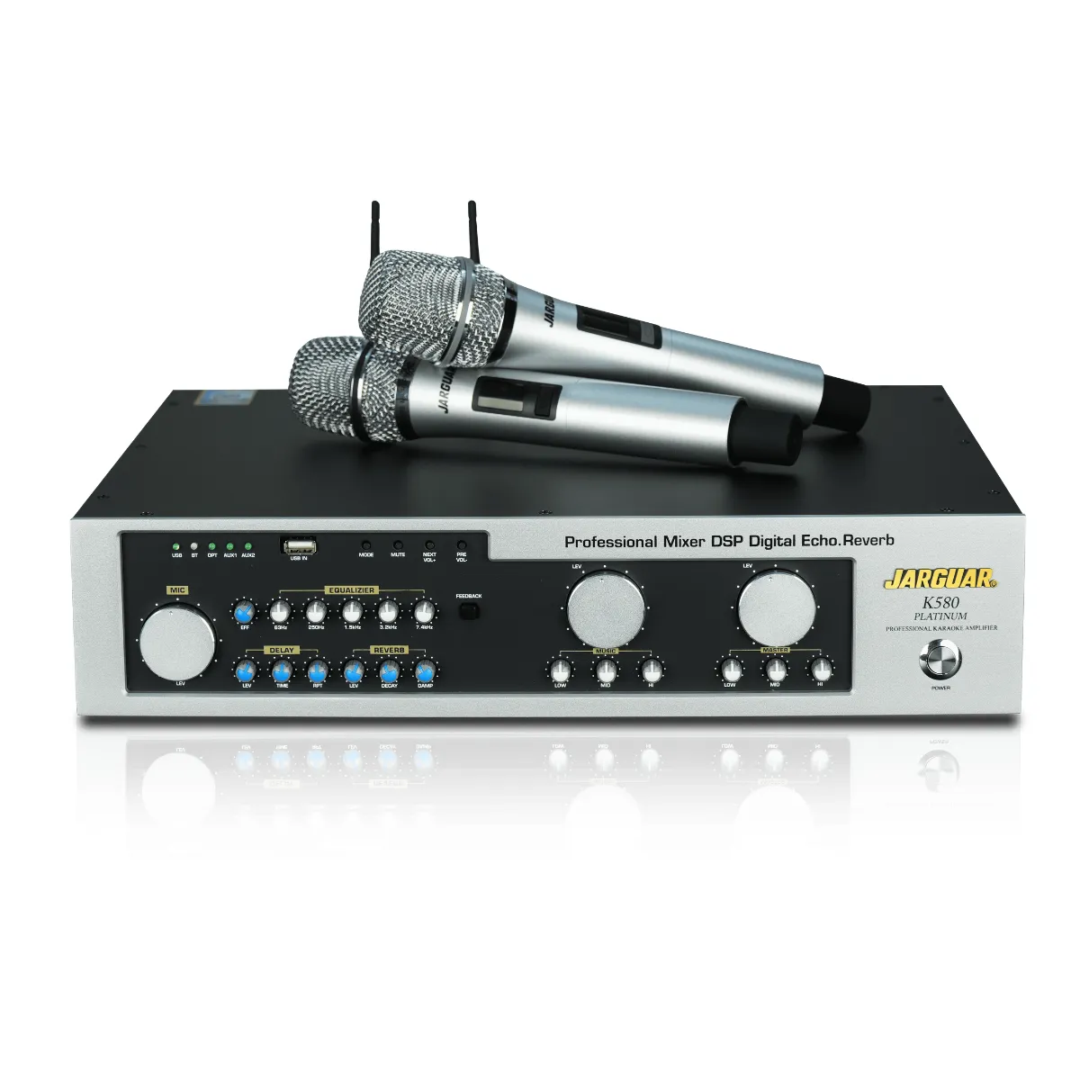 Amply Tích Hợp 3 In 1 Jarguar K580 Platinum