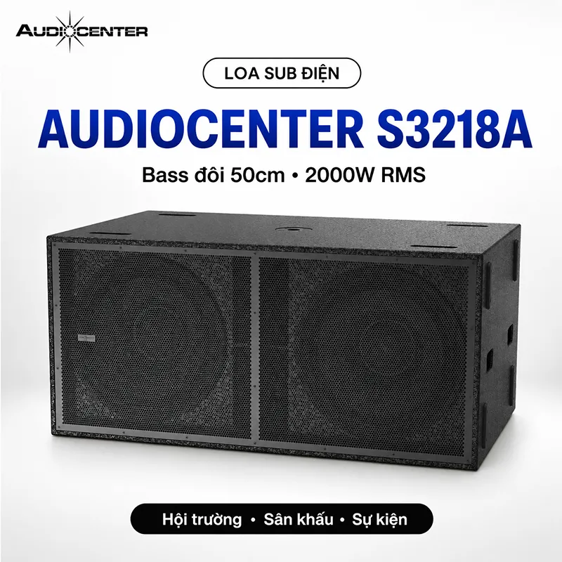 Loa sub điện Audiocenter S3218A