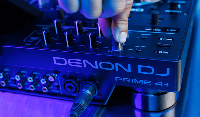 Bàn DJ Denon Prime 4+