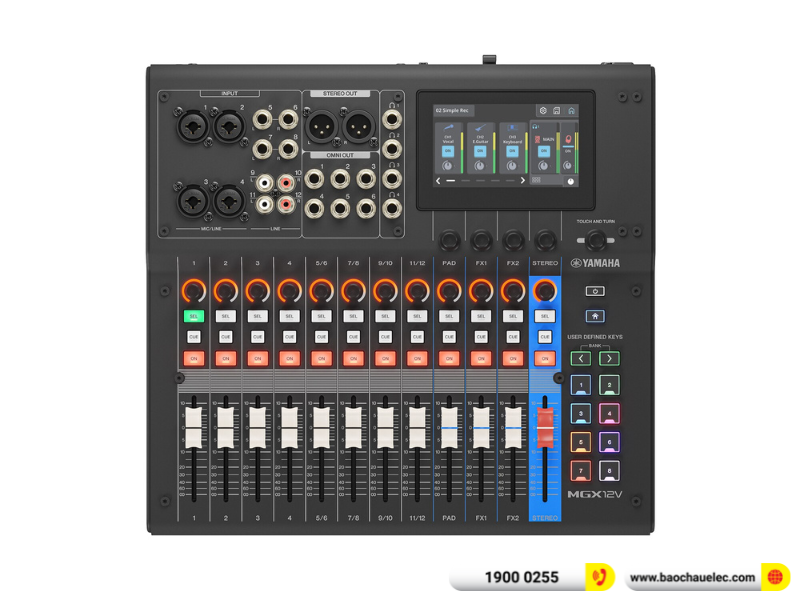Mixer Yamaha MGX12V