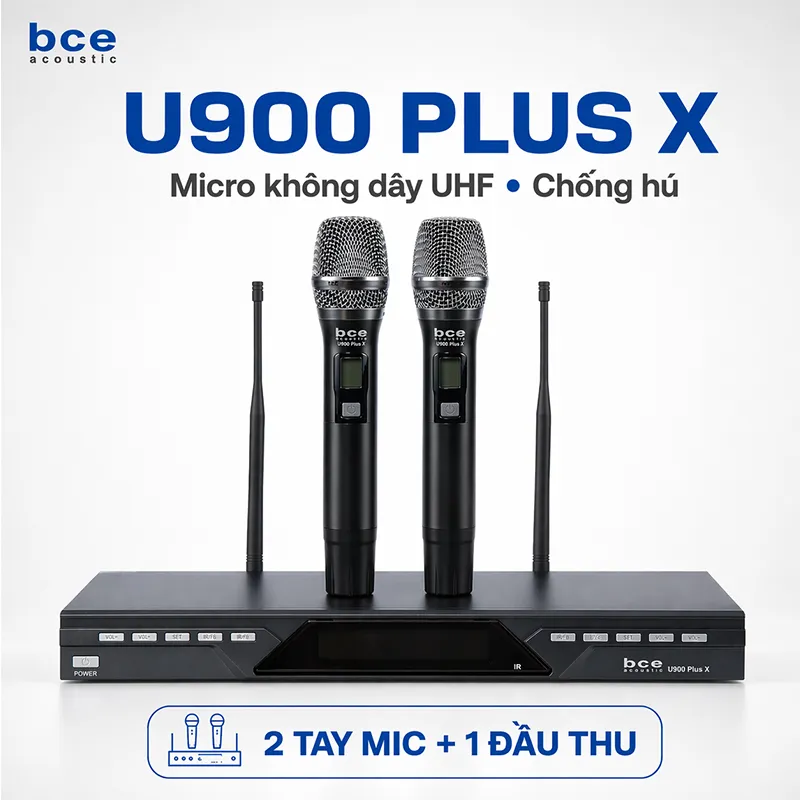 Micro không dây BCE U900 Plus X