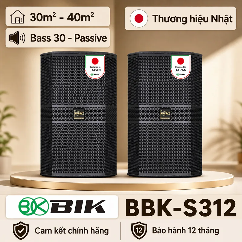 Loa karaoke Nhật BIK BBK-S312