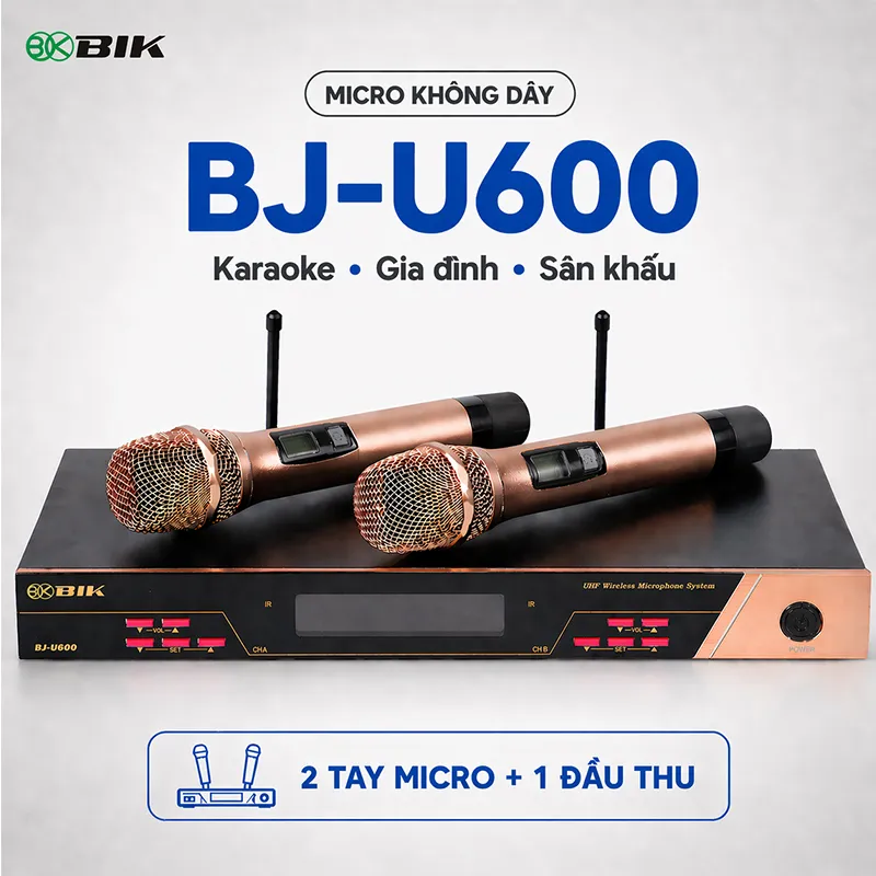 Micro không dây BIK BJ-U600