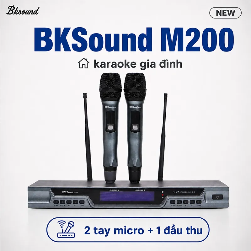 Micro Không Dây Bksound M200