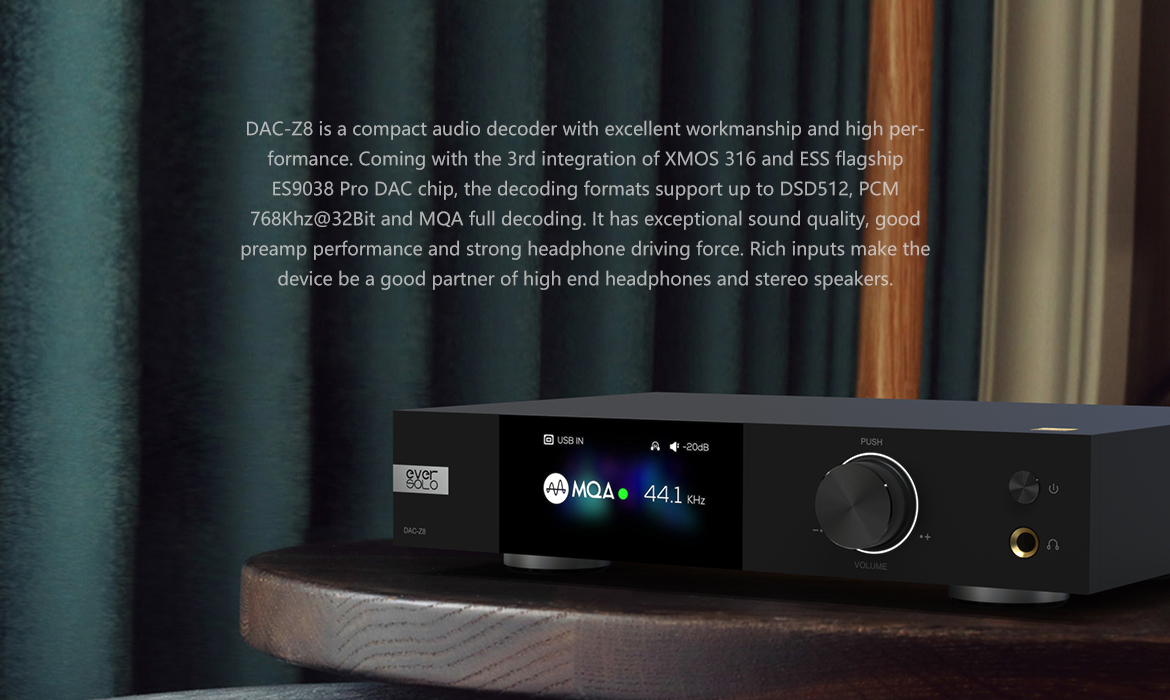 Bộ giải mã DAC Eversolo DAC-Z8