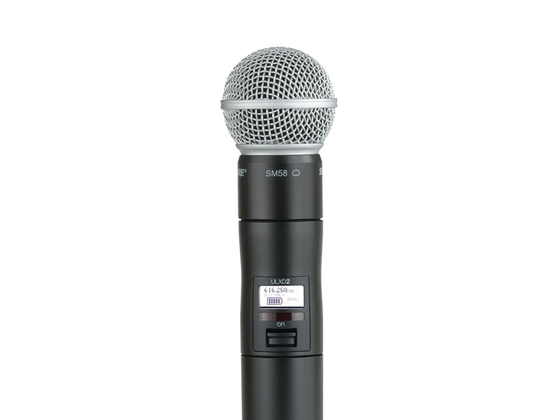 Bộ phát cầm tay với đầu Micro Shure ULXD2/SM58