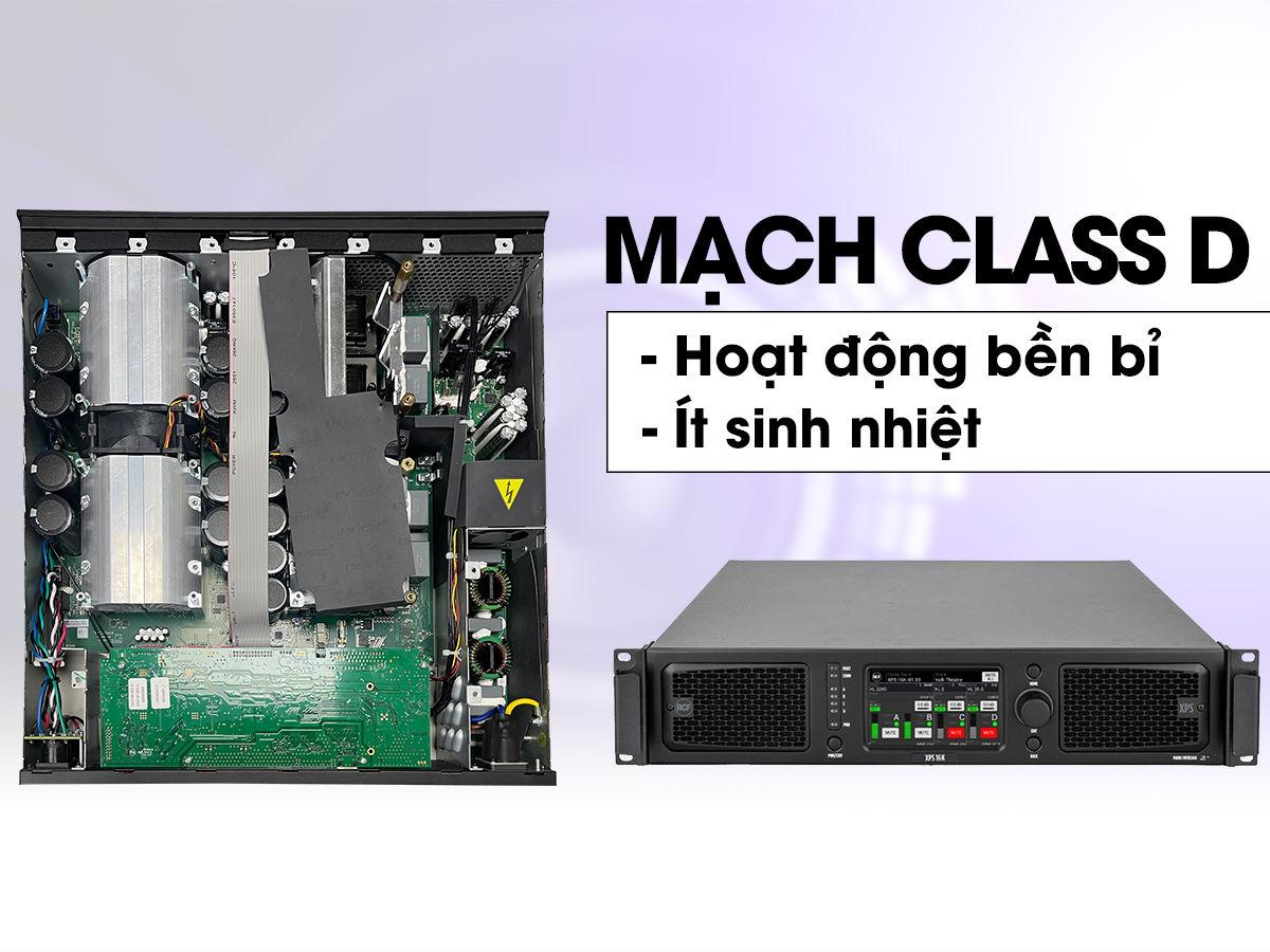 Cục Đẩy Công Suất 4 Kênh RCF XPS 16K