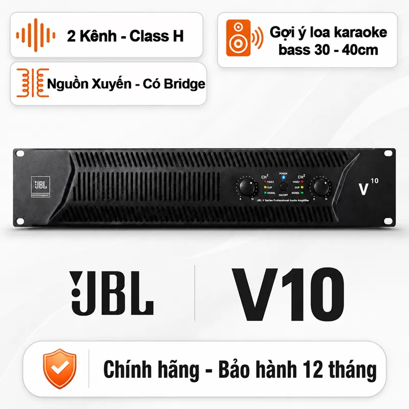 Cục đẩy công suất JBL V10