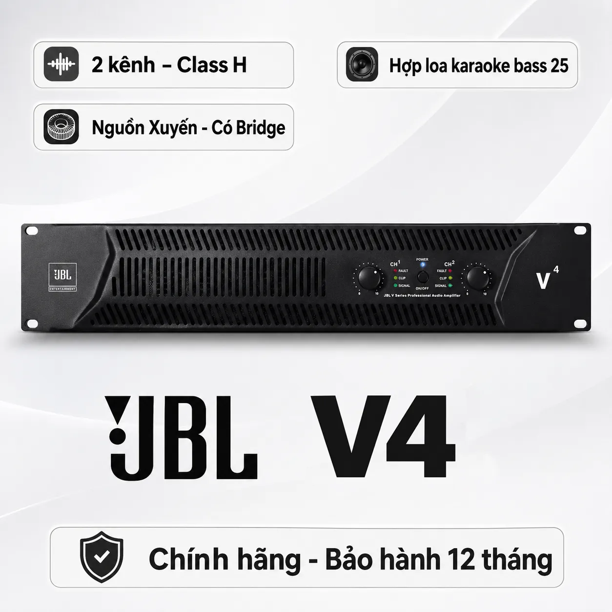 Cục đẩy công suất JBL V4