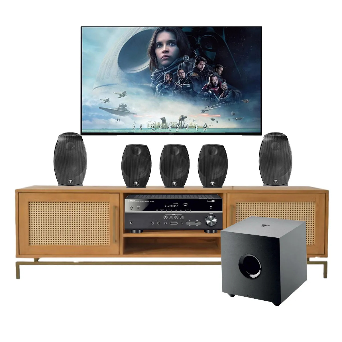 Dàn âm thanh 5.1 Xem phim, nghe nhạc Focal 2024-01