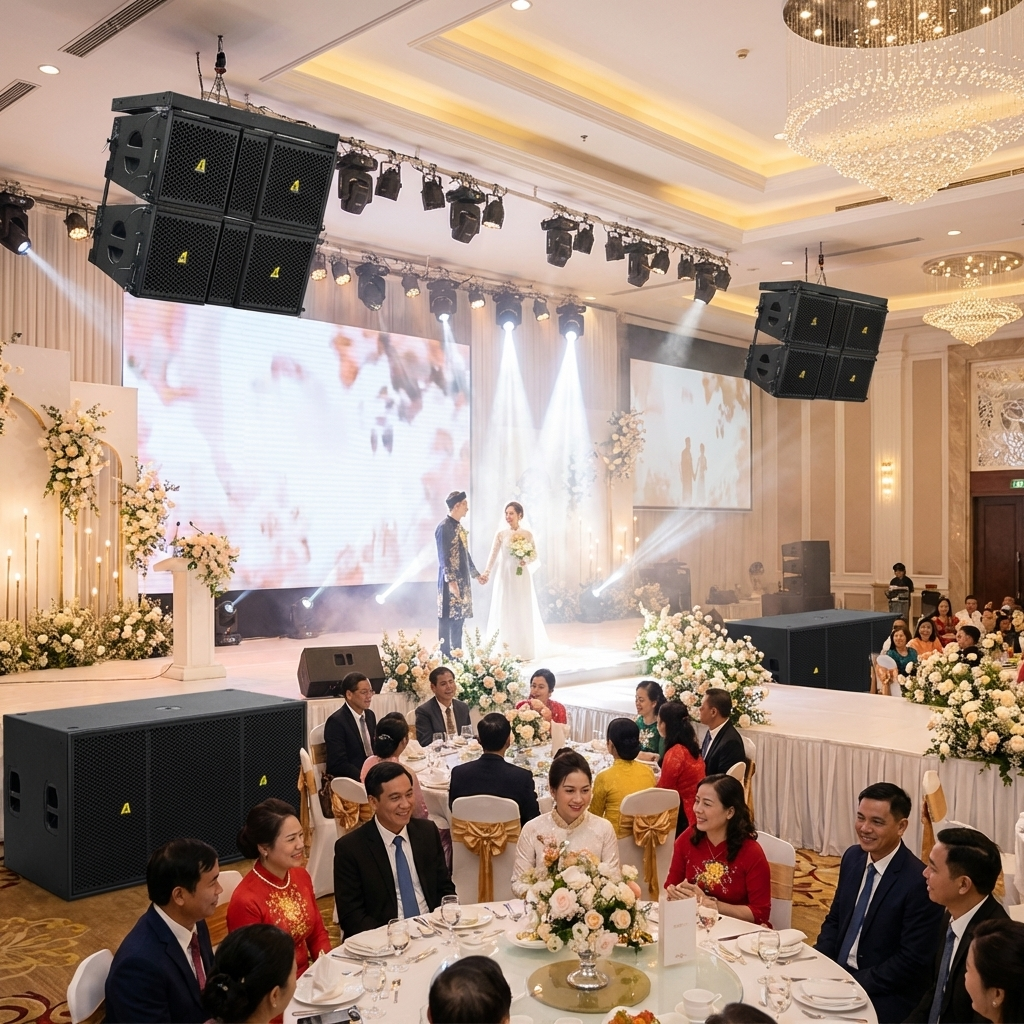 D&agrave;n &Acirc;m Thanh Line Array 2 Way Passive Actpro 30