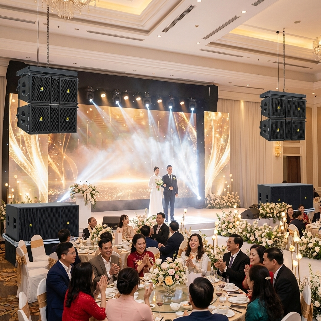 D&agrave;n &Acirc;m Thanh Line Array 2 Way Passive Actpro 30