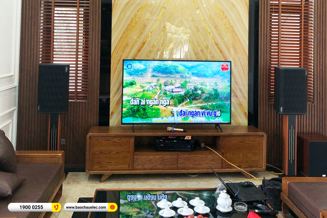 Lắp đặt dàn karaoke Denon gần 44tr cho anh Đức tại Hà Nội