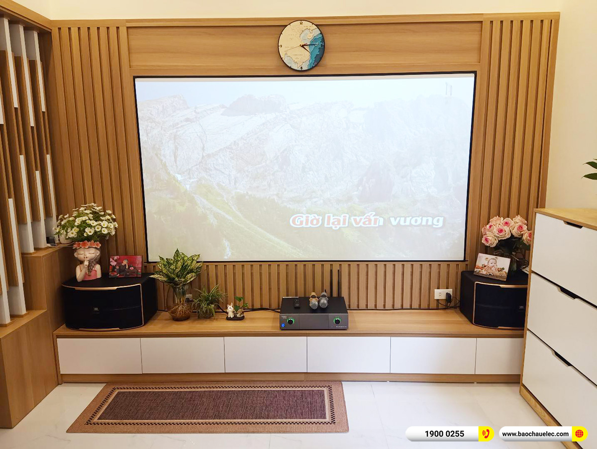 Lắp đặt dàn karaoke JBL hơn 25tr cho anh Dũng tại Hà Nội