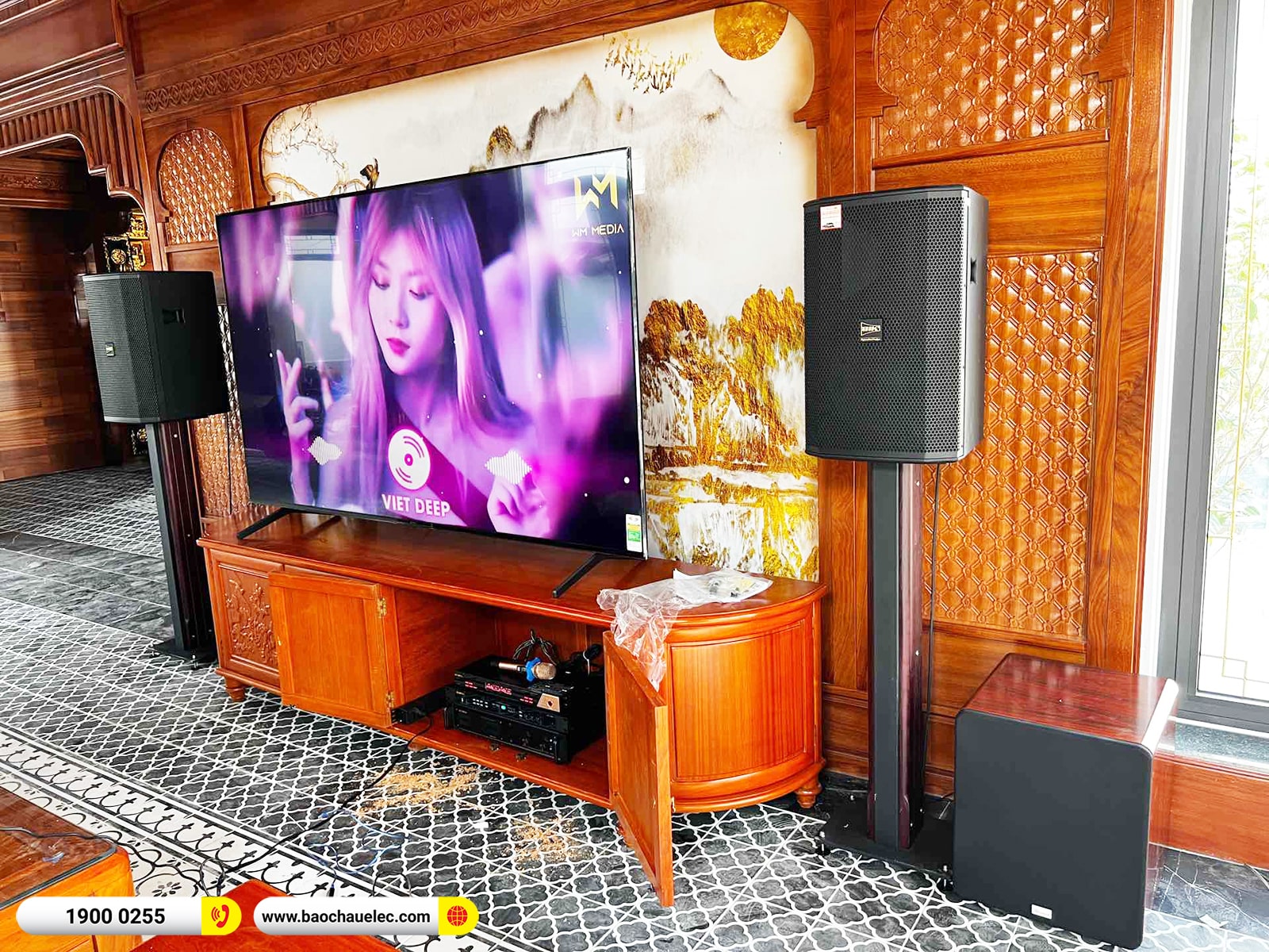 Lắp đặt dàn karaoke BIK gần 47tr cho anh Dũng tại Hà Nội