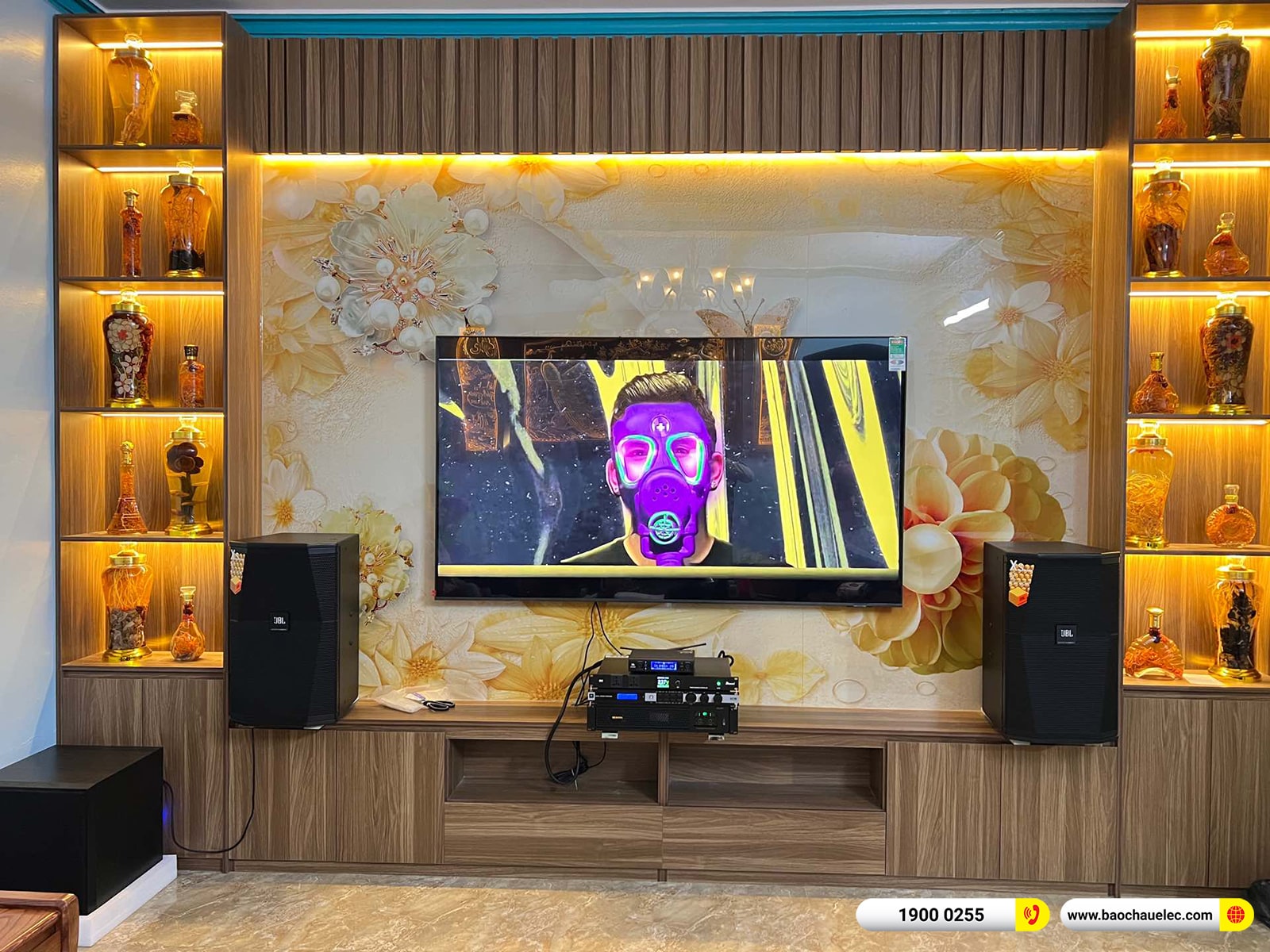 Lắp đặt dàn karaoke JBL hơn 70tr cho anh Dương tại Hà Nội 