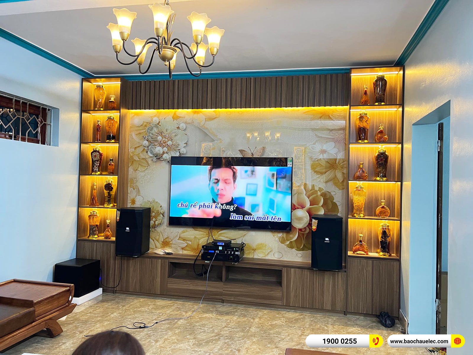 Lắp đặt dàn karaoke JBL hơn 70tr cho anh Dương tại Hà Nội 