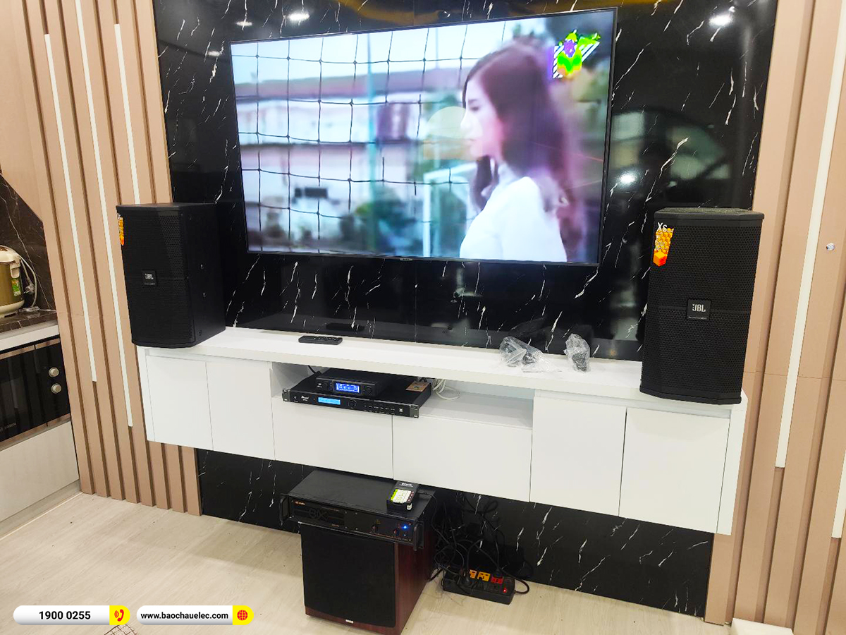 Lắp đặt dàn karaoke JBL hơn 50tr cho anh Giới tại Hà Nội 