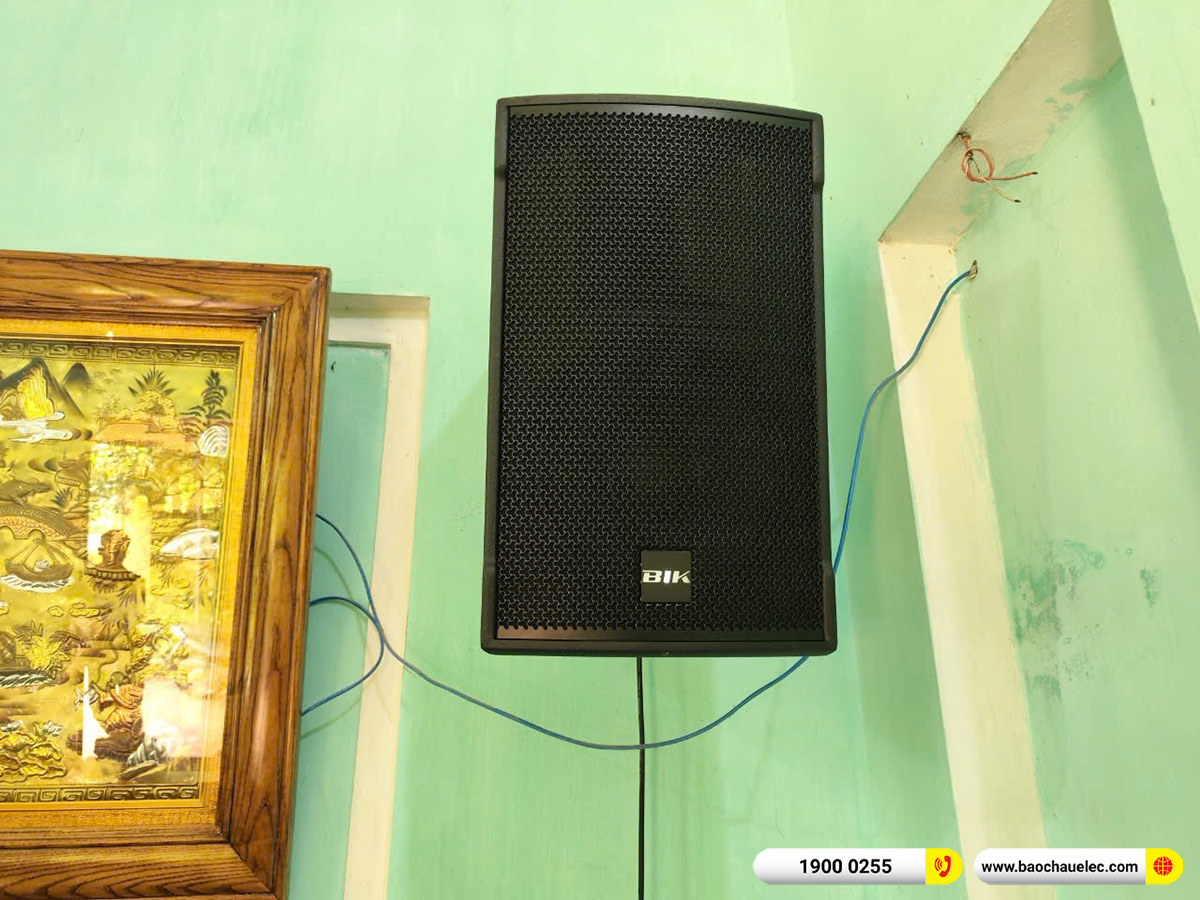 Lắp đặt dàn karaoke BIK gần 38tr cho anh Hoàng tại Hà Nội