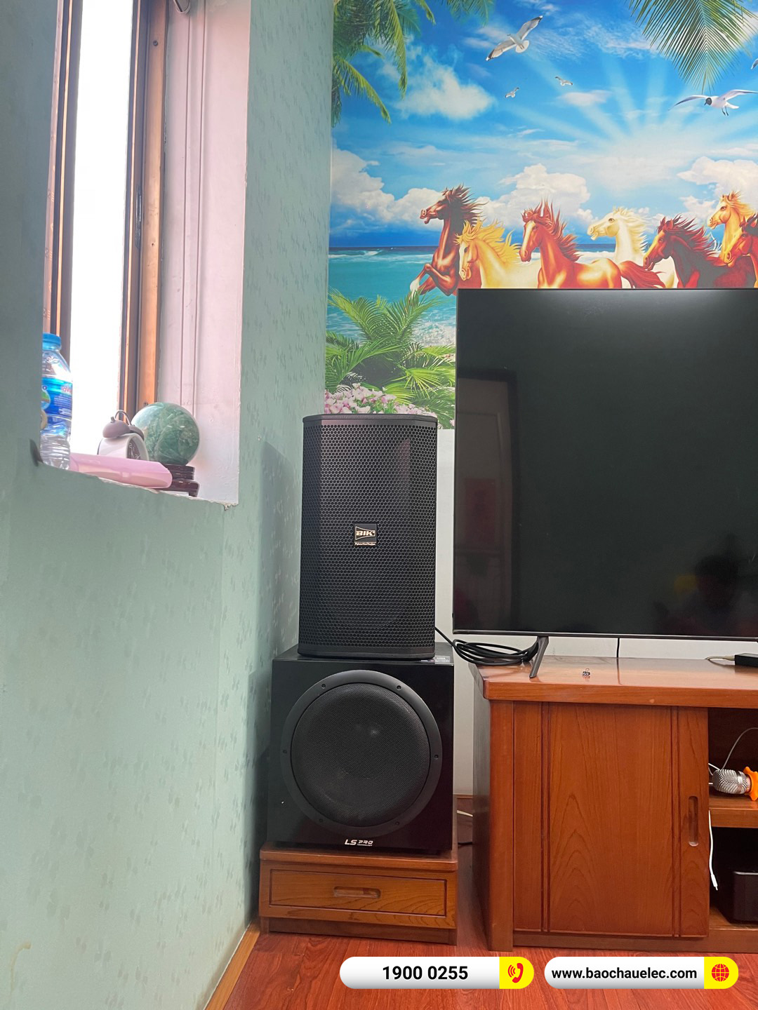 Lắp đặt dàn karaoke BIK hơn 26tr cho anh Hoàng tại Hà Nội 