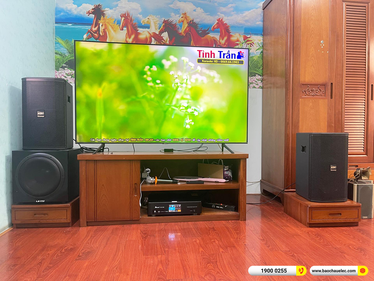 Lắp đặt dàn karaoke BIK hơn 26tr cho anh Hoàng tại Hà Nội 