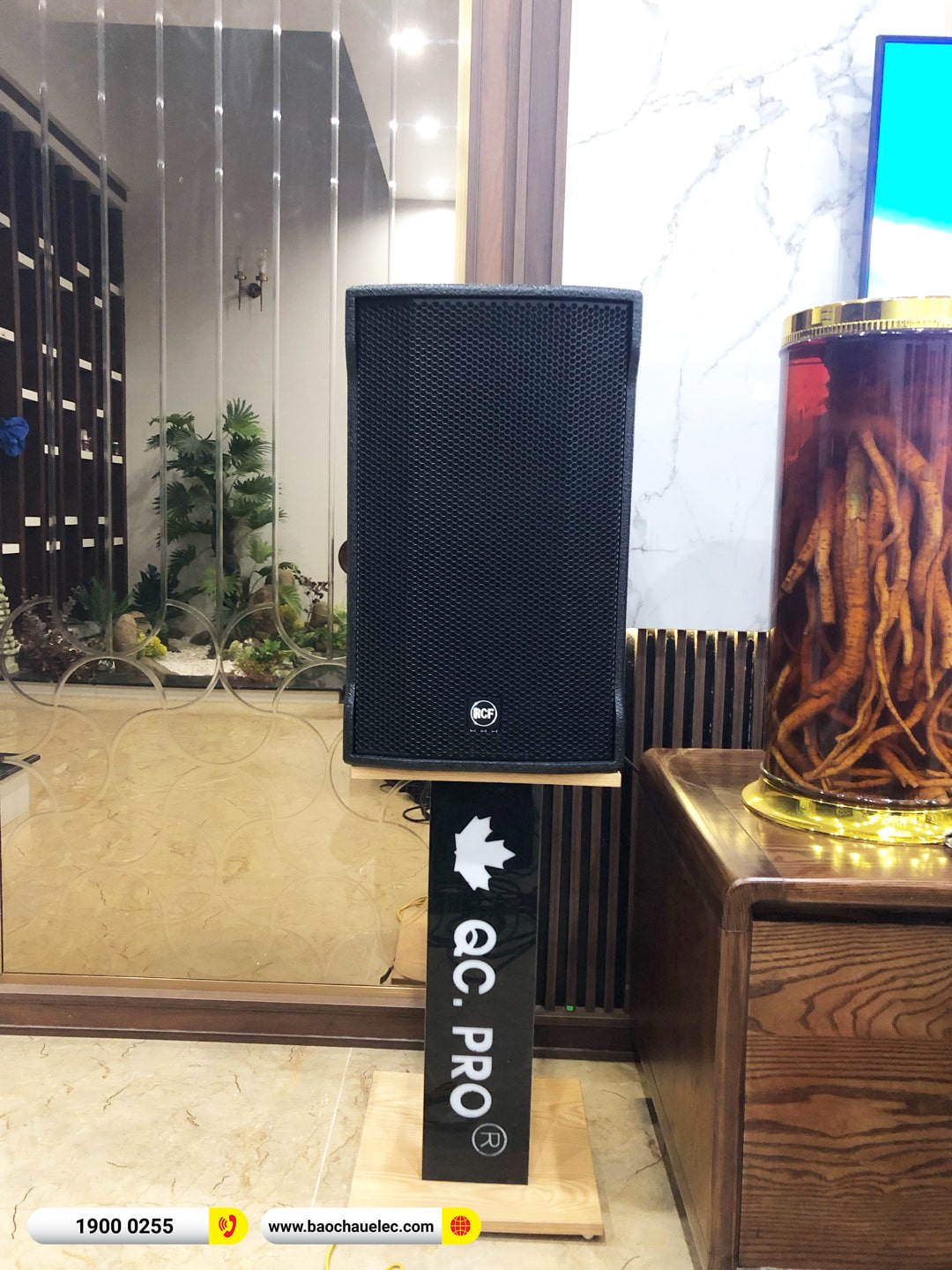 Lắp đặt dàn karaoke RCF hơn 171tr cho anh Hùng tại Hà Nội