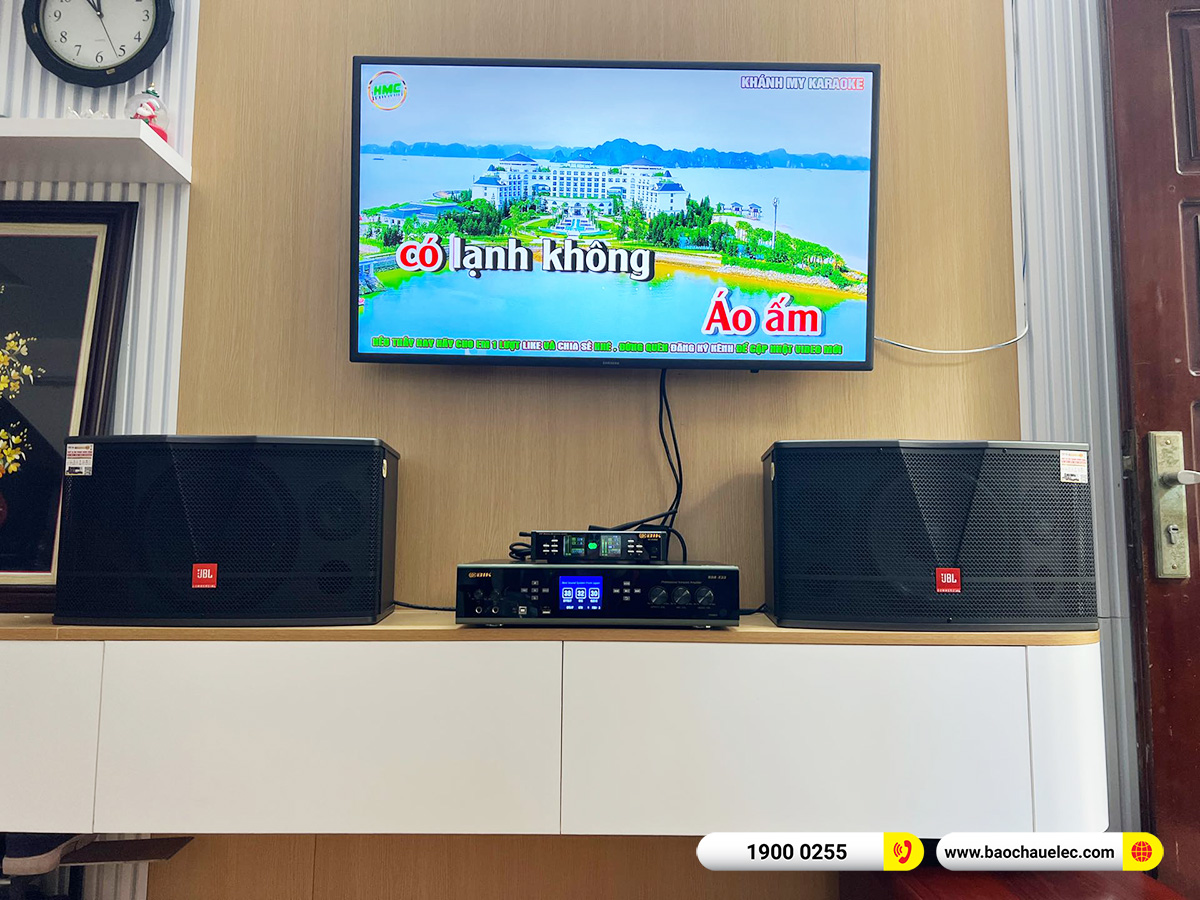 Lắp đặt dàn karaoke JBL hơn 29tr cho anh Hùng tại Hà Nội 
