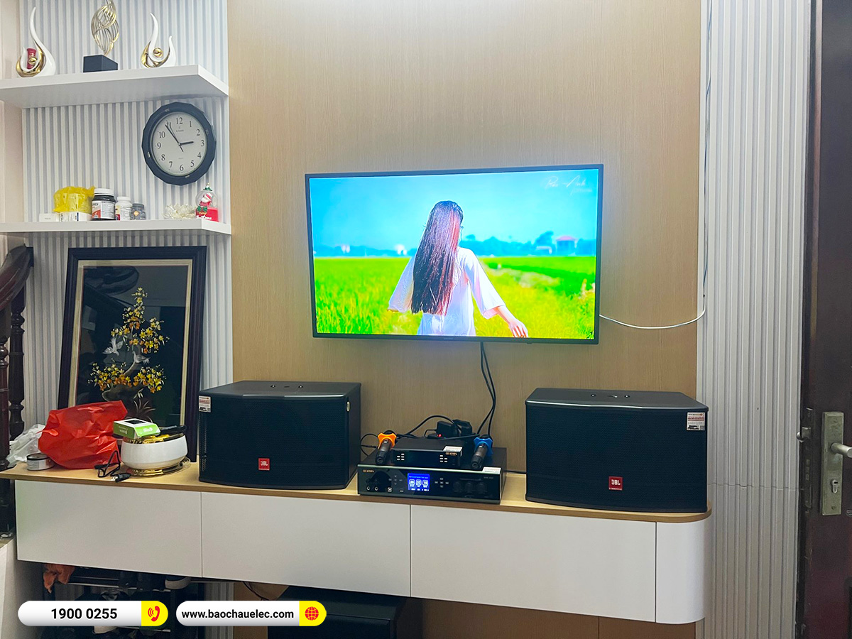 Lắp đặt dàn karaoke JBL hơn 29tr cho anh Hùng tại Hà Nội 