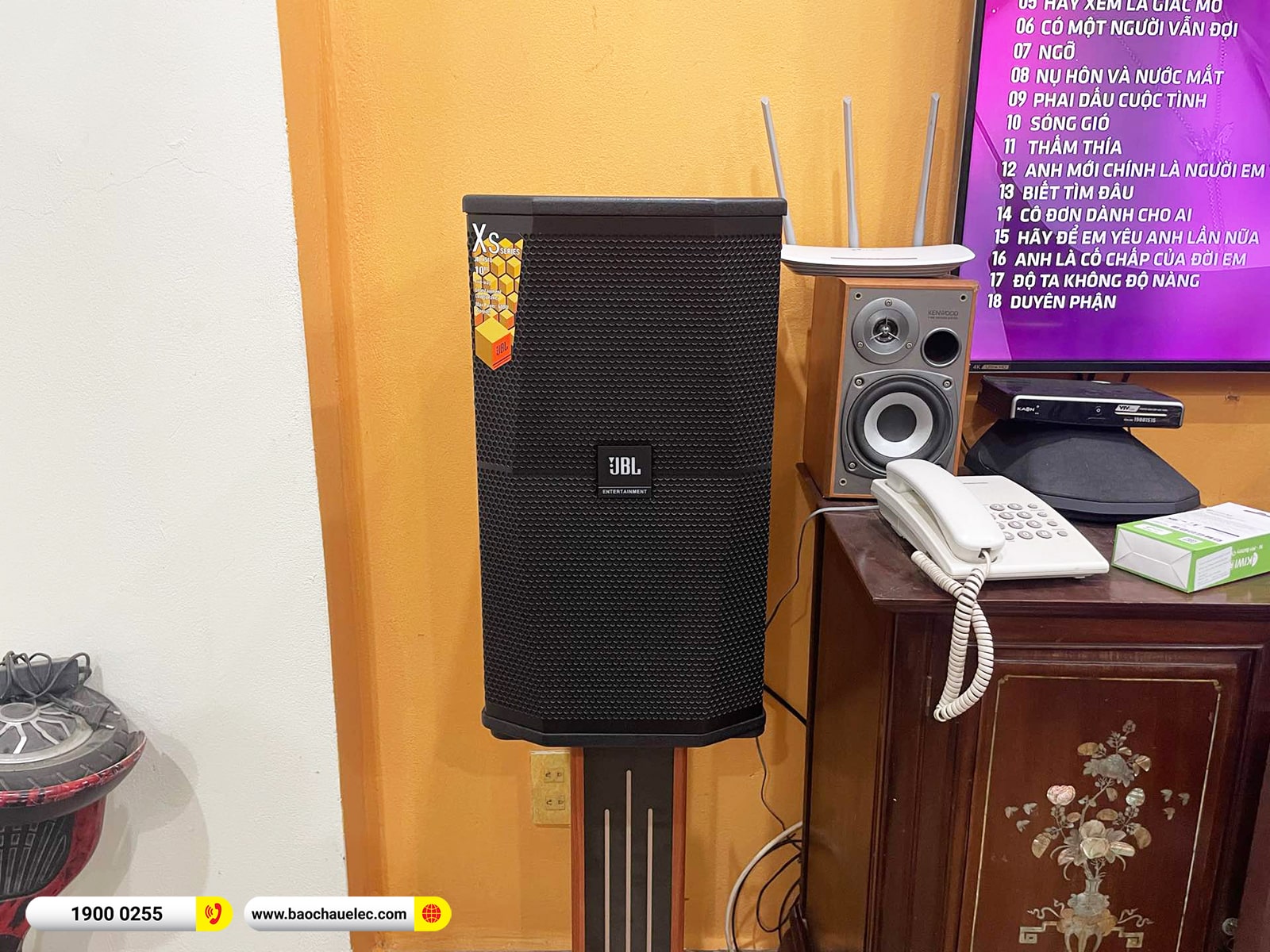 Lắp đặt dàn karaoke JBL hơn 66tr cho anh Long tại Hà Nội 